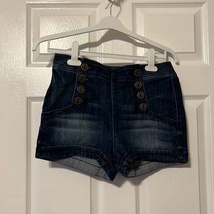 Express jeans shorts